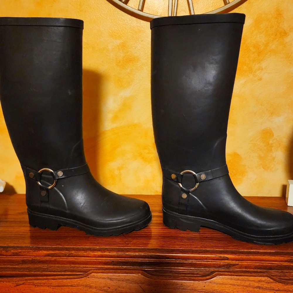 Women's Aldo Rubber Riding / Rain Boots